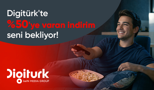 Sigortaladim.com dan tüm müşterilere Digiturk'te %50 indirim fırsatı 